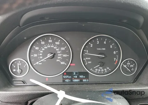 2015 BMW 320 I из США, поврежденный, VIN WBA3B1G56FNN91345